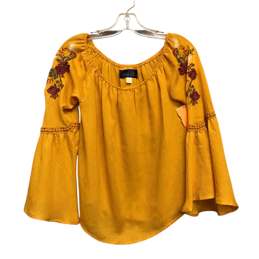 Top Ls By Blue Rain In Yellow, Size:S