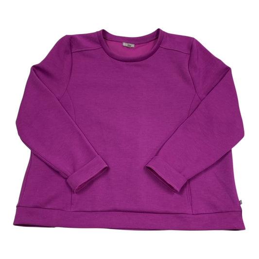 Sweatshirt Crewneck By Talbots In Pink, Size:Xl