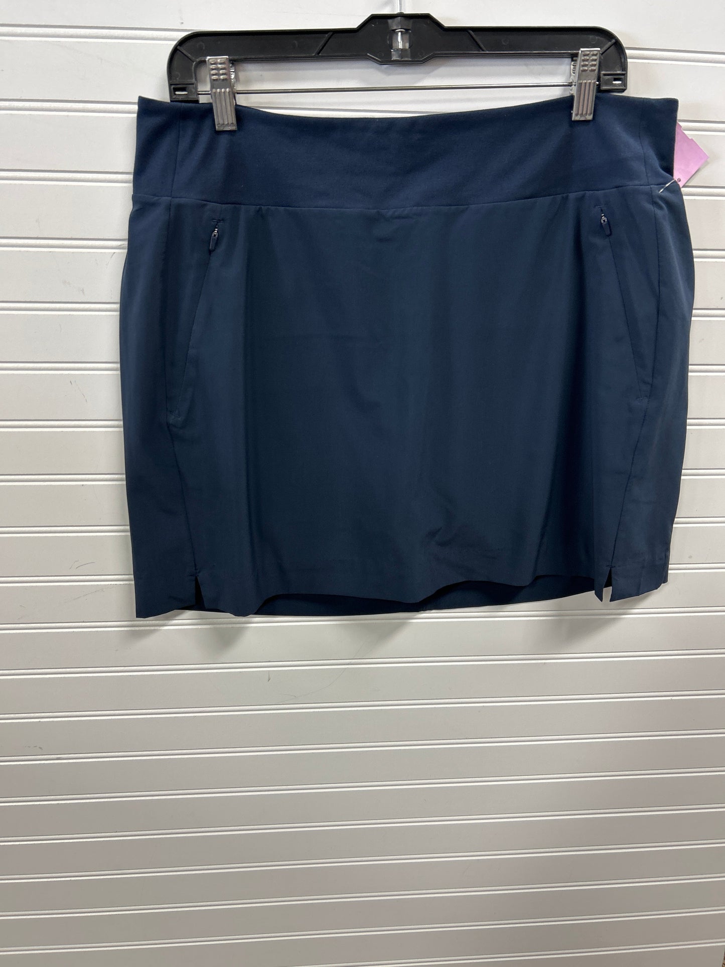 Athletic Skort By Athleta In Navy, Size:14