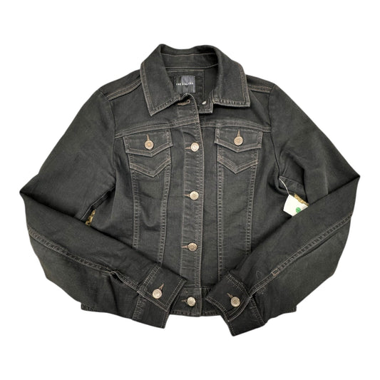 Jacket Denim By Limited In Black, Size:Xs