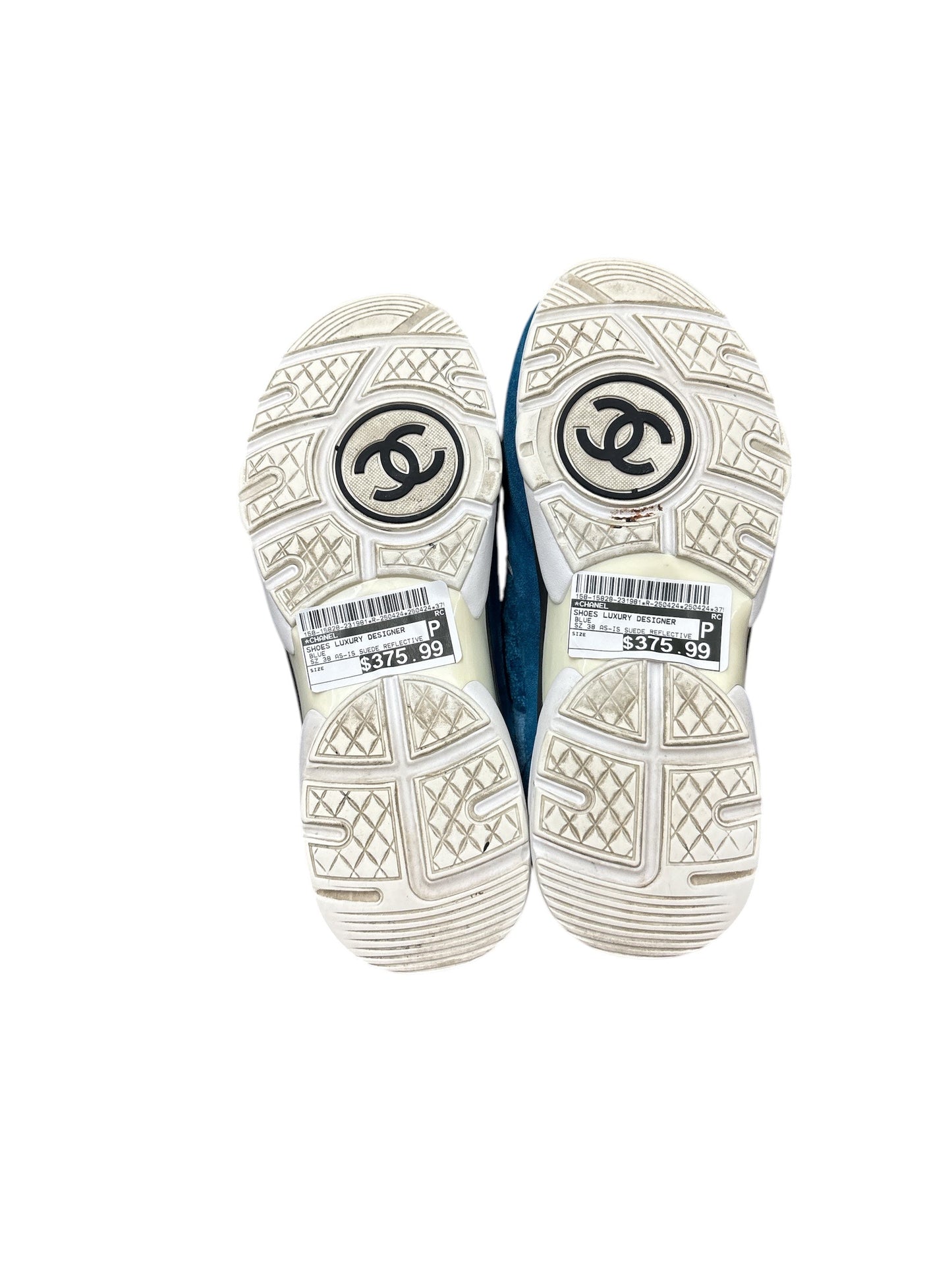 Shoes Luxury Designer By Chanel In Blue