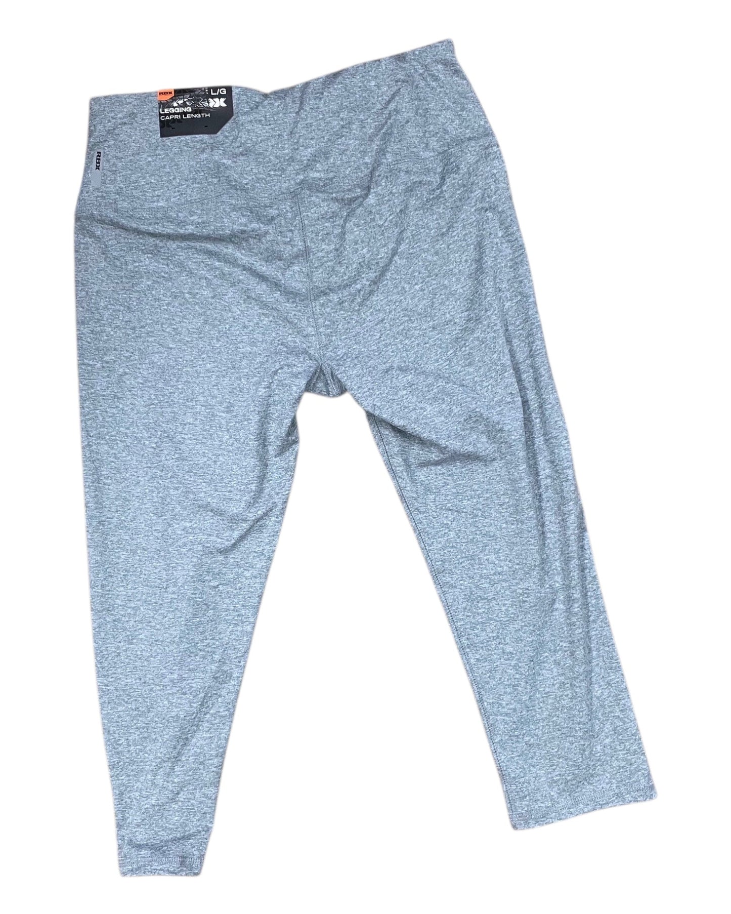 Athletic Leggings Capris By Rbx In Grey, Size:L
