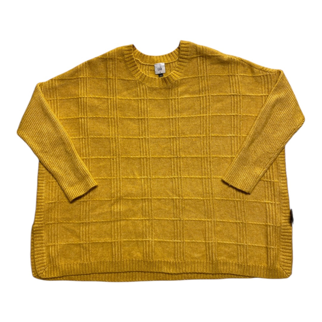 Sweater By Cabi In Yellow, Size:M