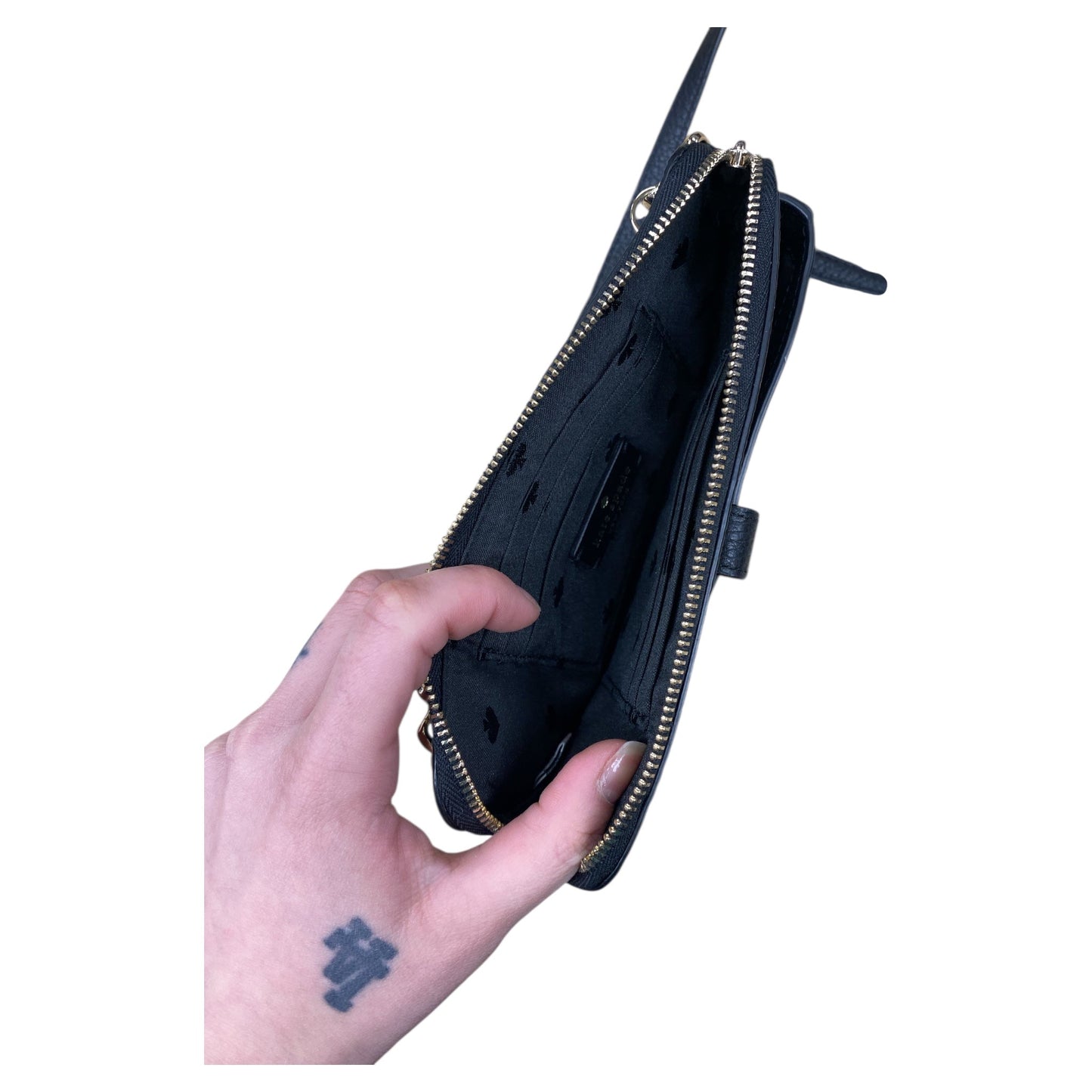 Handbag Designer By Kate Spade In Black, Size:Small