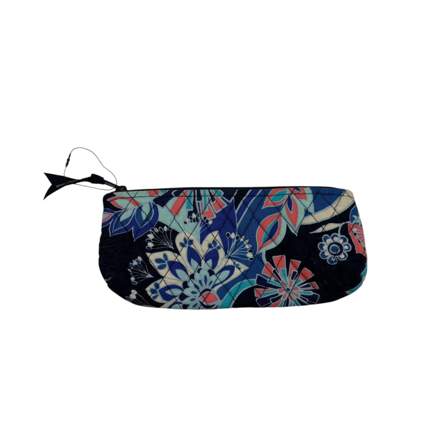 Makeup Bag By Vera Bradley In Blue, Size:Small