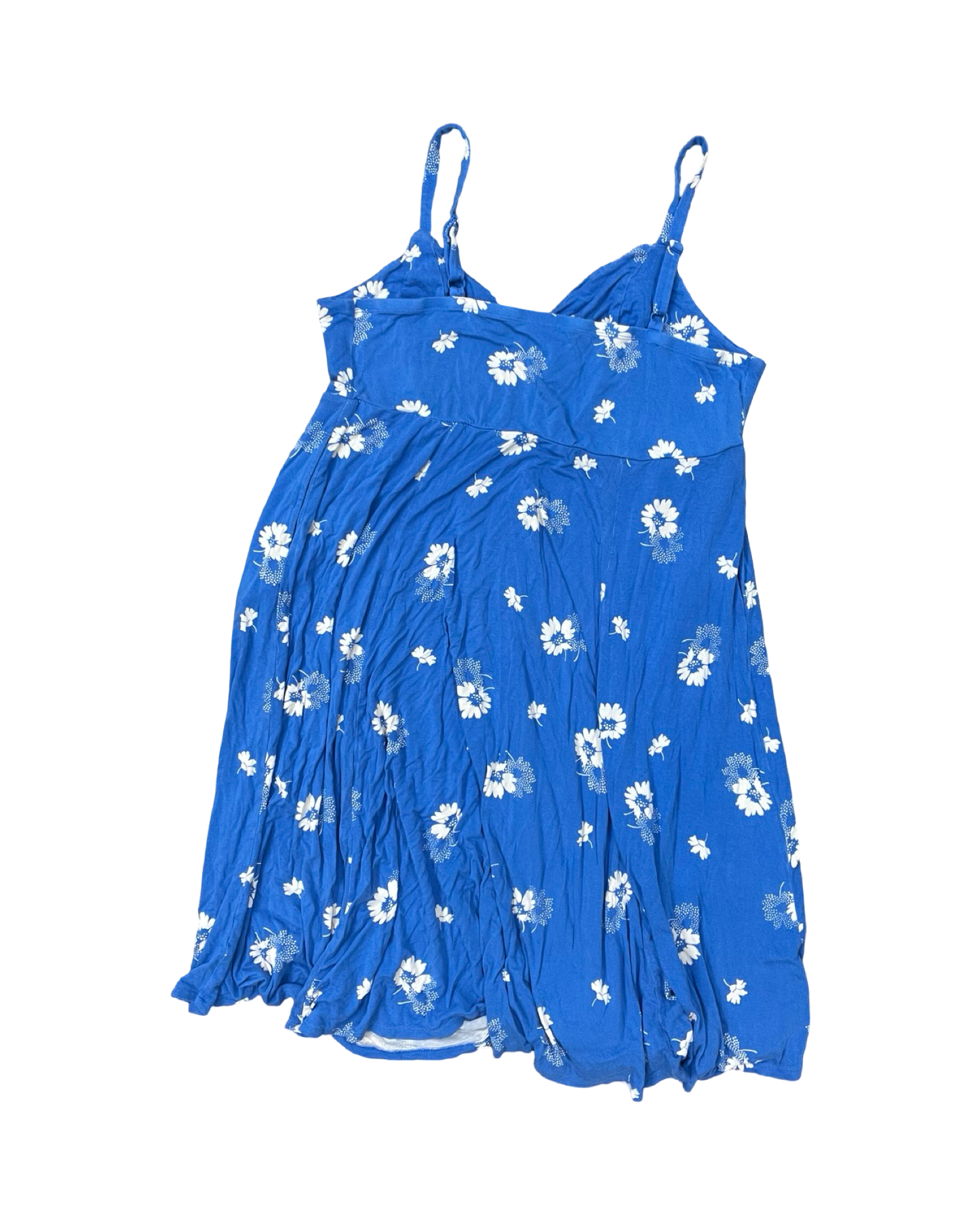 Dress Casual Midi By Torrid In Blue & White, Size:2X