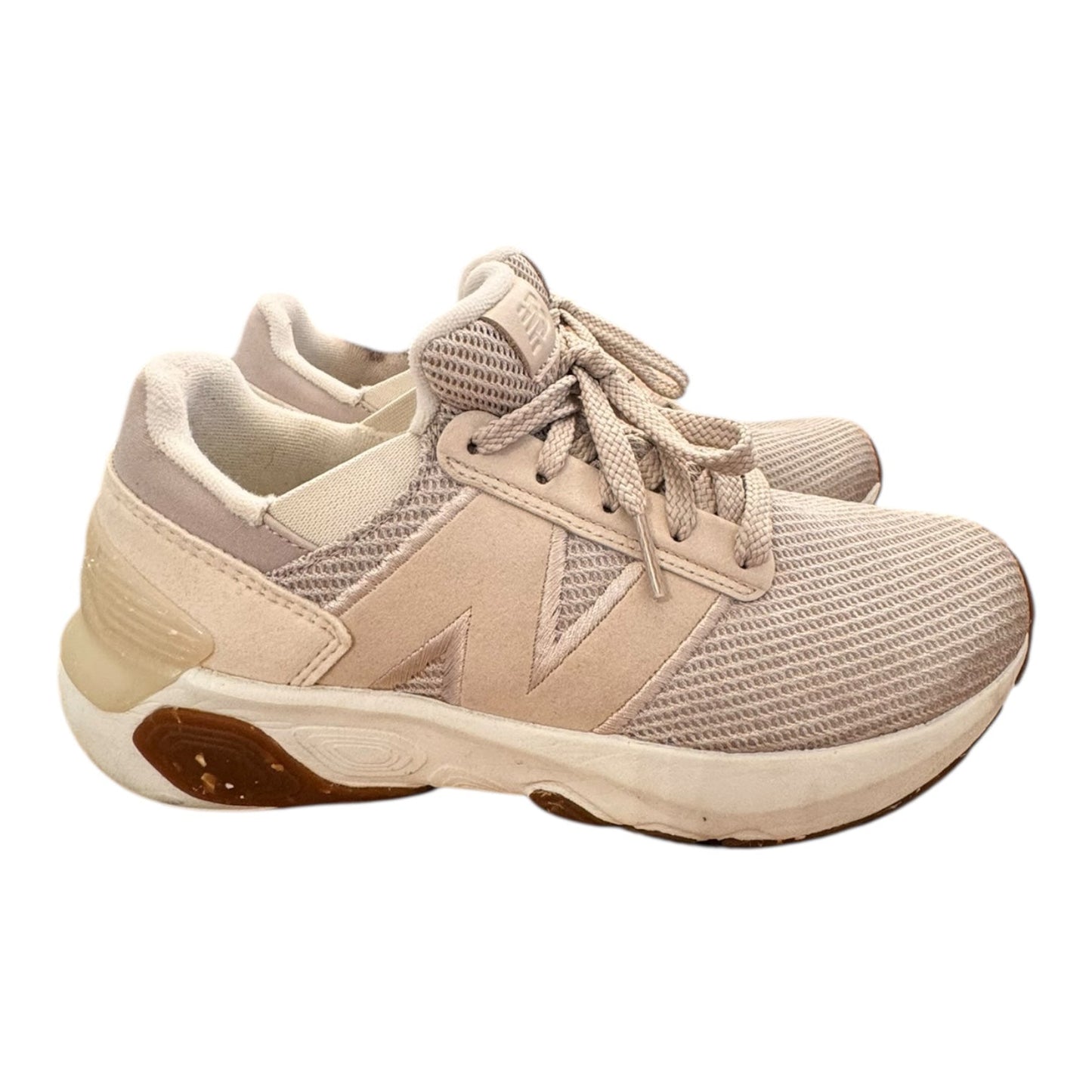 Shoes Athletic By New Balance In Cream, Size:7