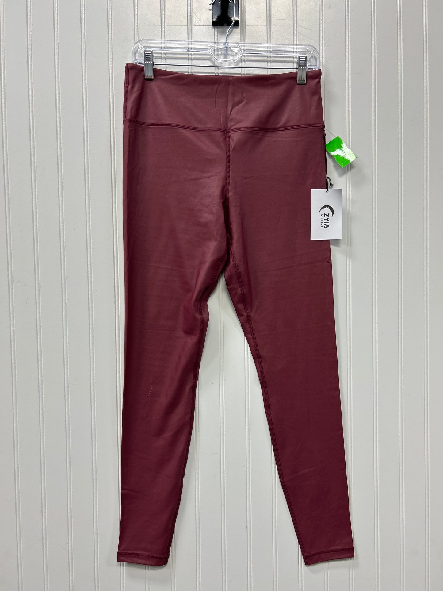 Athletic Leggings By Zyia In Red, Size:Xl
