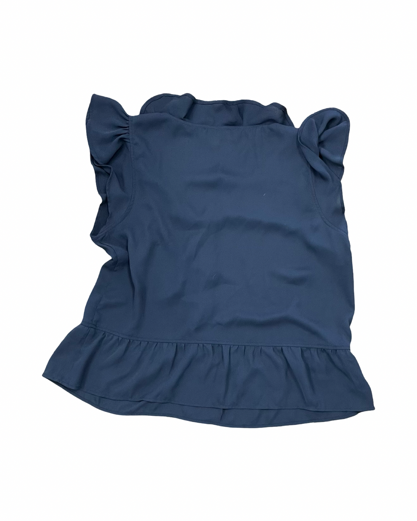 Top Sleeveless By Loft In Grey, Size:S