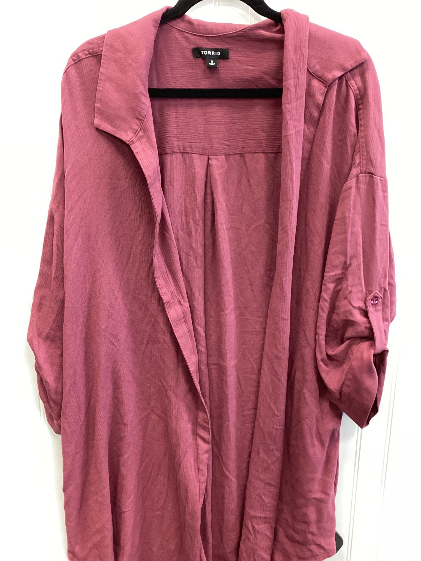 Dress Casual Midi By Torrid In Pink, Size:3