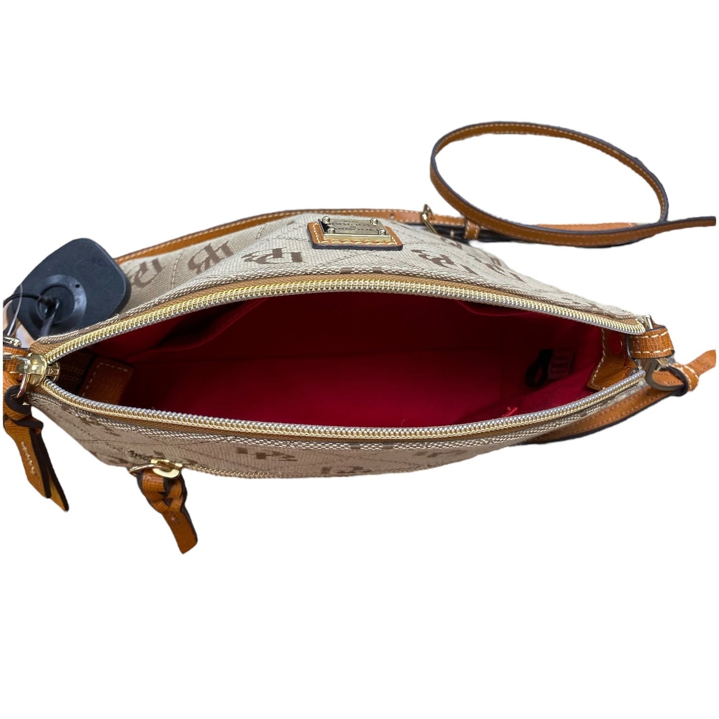 Handbag Designer By Dooney And Bourke In Brown, Size:Small