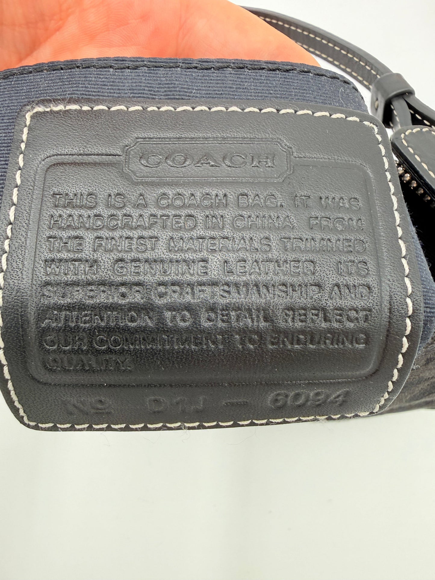 Handbag Designer By Coach, Size: Small