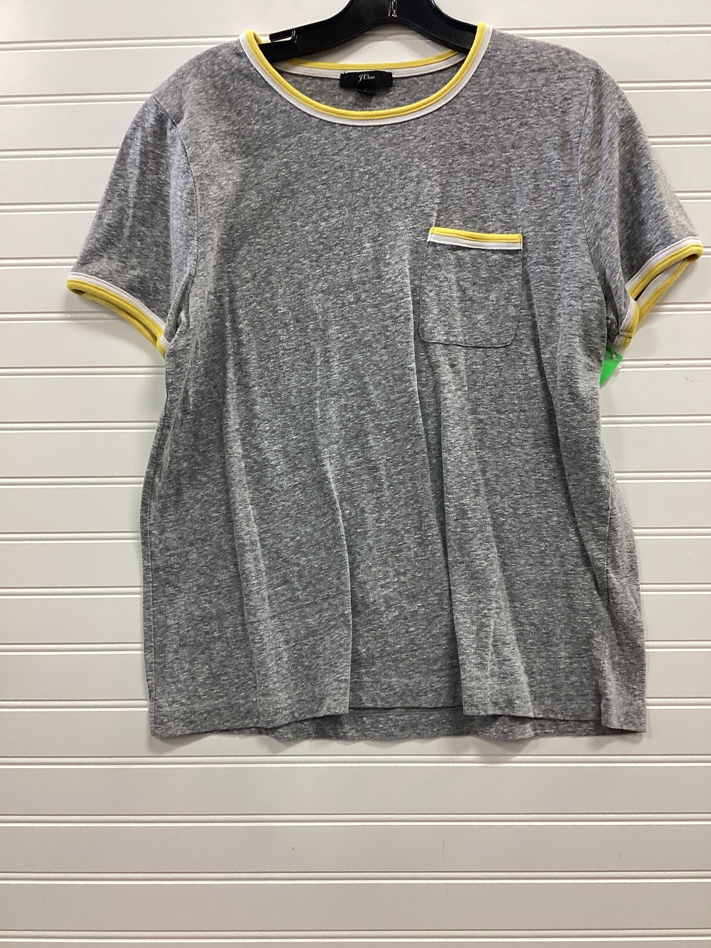 Top Ss By J. Crew In Grey, Size:L
