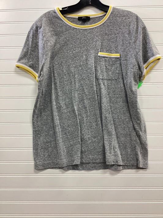 Top Ss By J. Crew In Grey, Size:L
