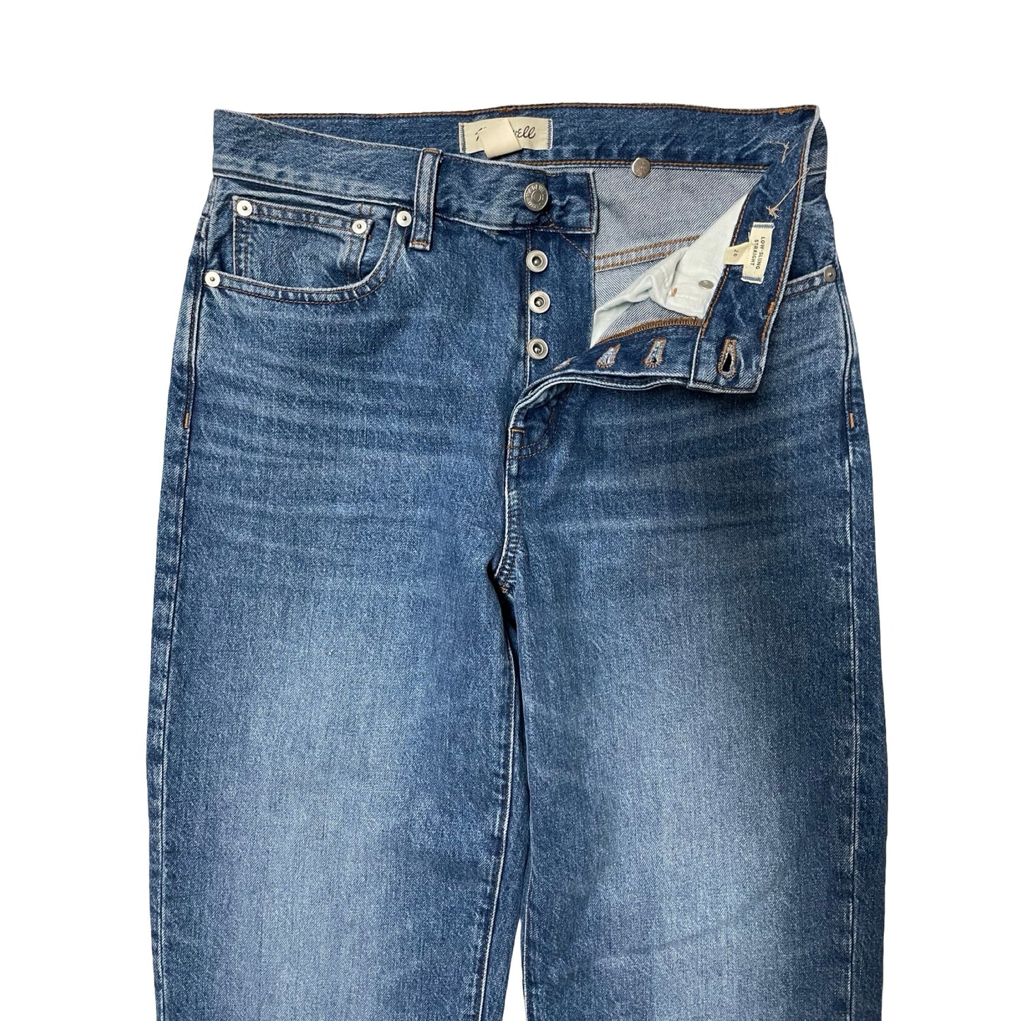 Jeans Boyfriend By Madewell In Blue, Size:2