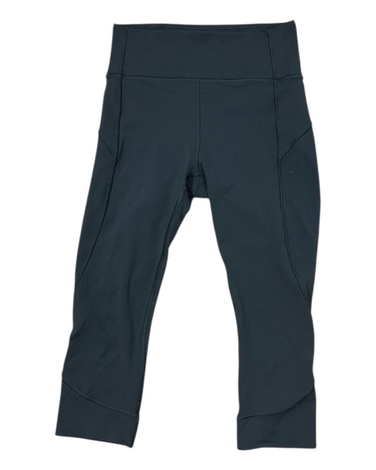 Athletic Capris By Lululemon In Black, Size:S