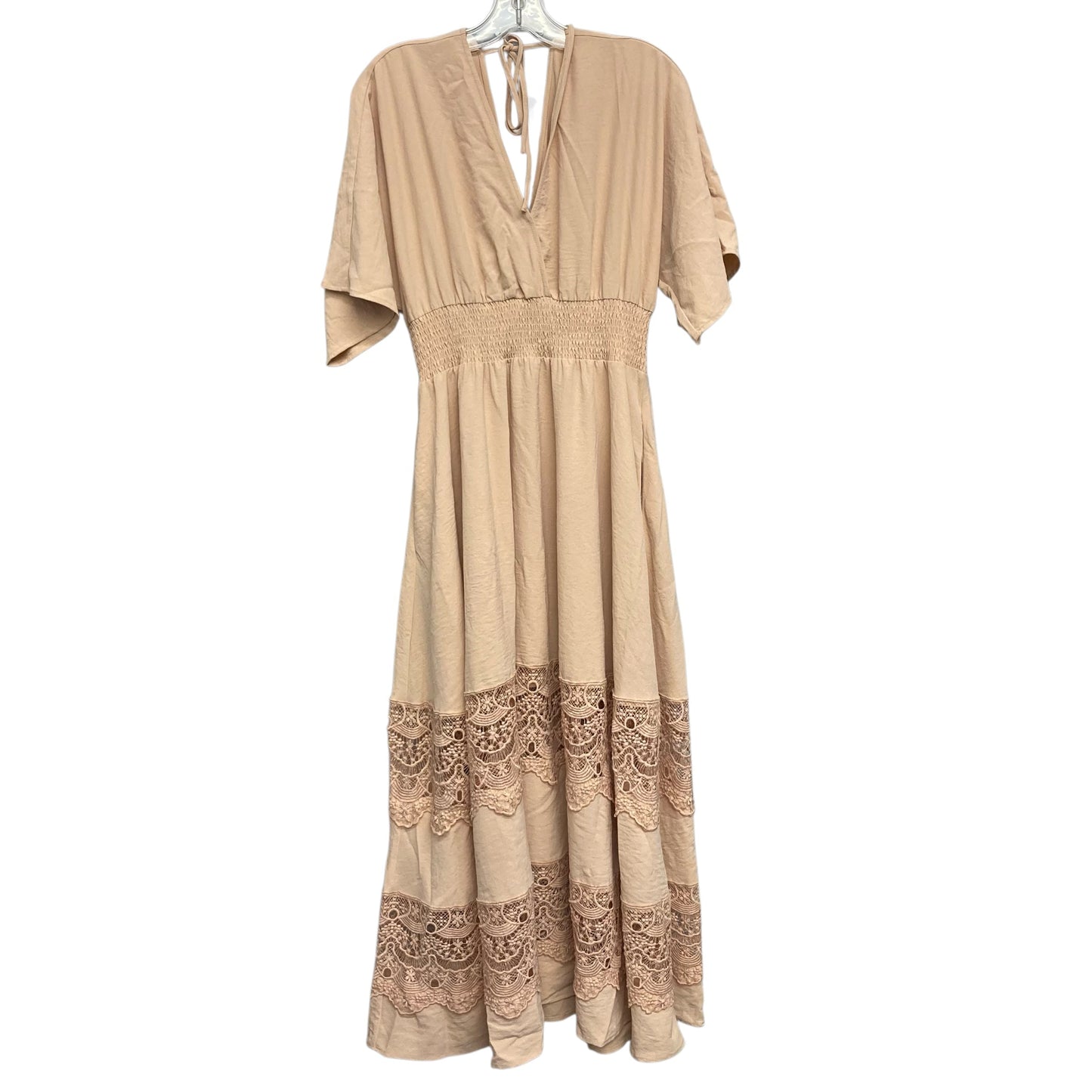Dress Party Long By Olaesa In Beige, Size:L