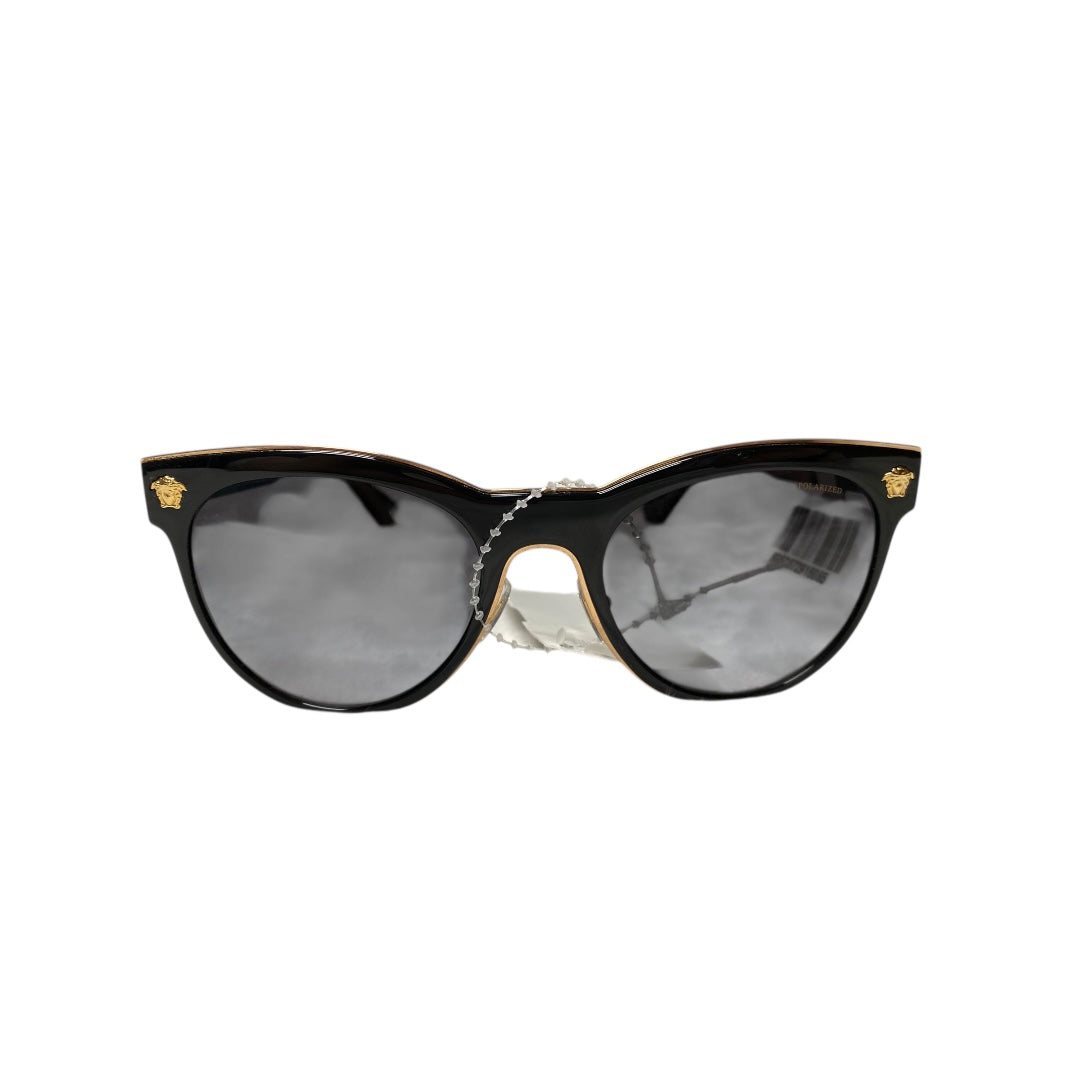 Sunglasses Luxury Designer By Versace In Black