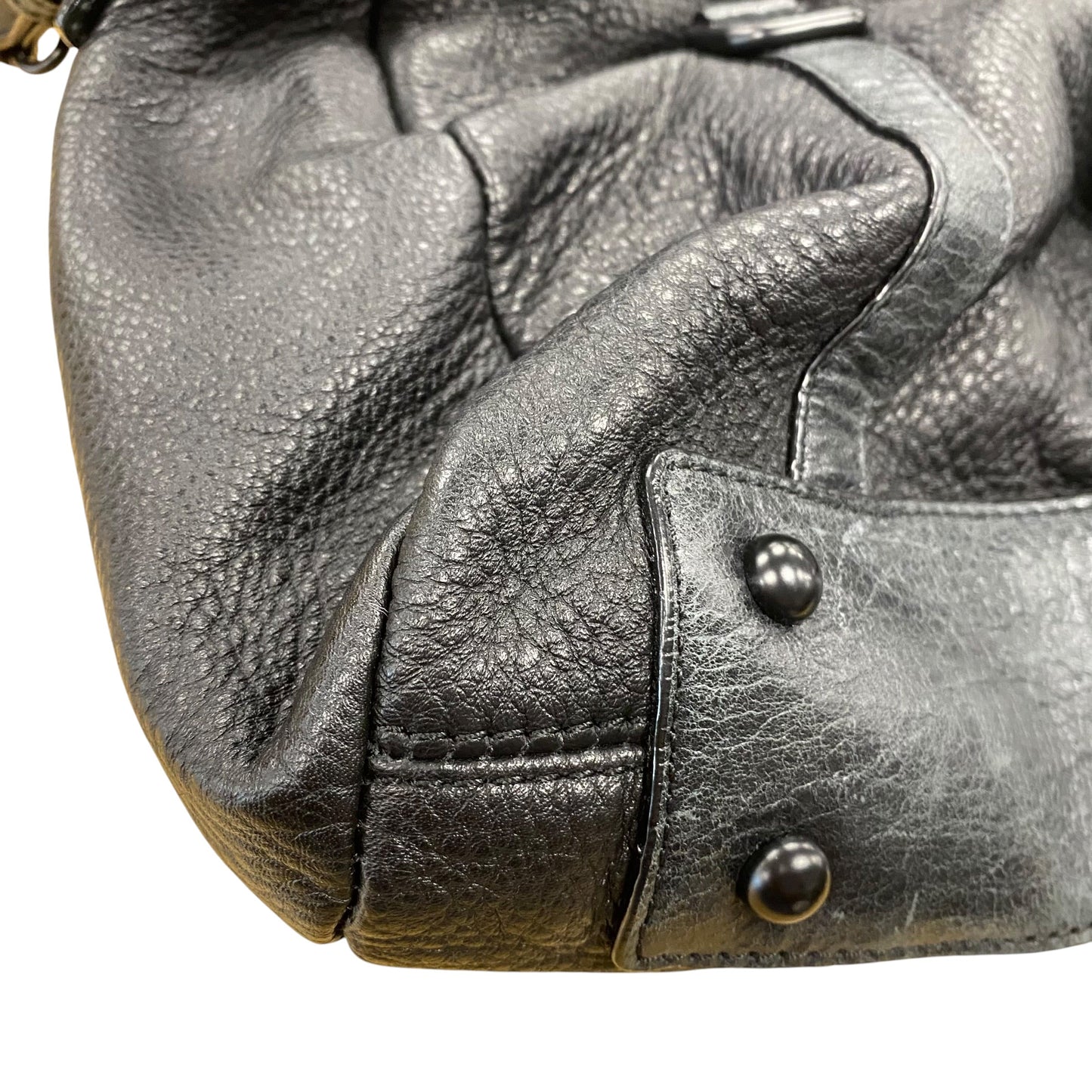 Handbag Leather By Elliot Lucca In Black, Size:Large