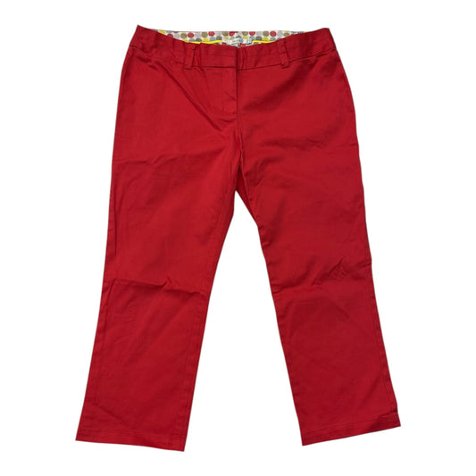 Pants Dress By Boden In Red, Size:10