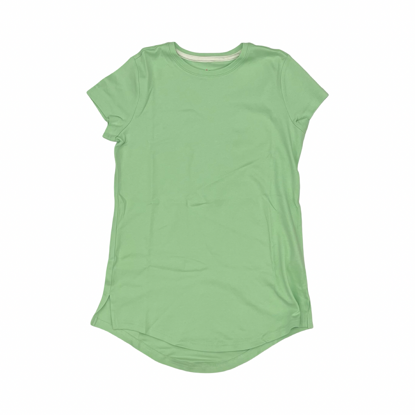 Top Ss Basic By Isaac Mizrahi Live Qvc In Green, Size:Xs