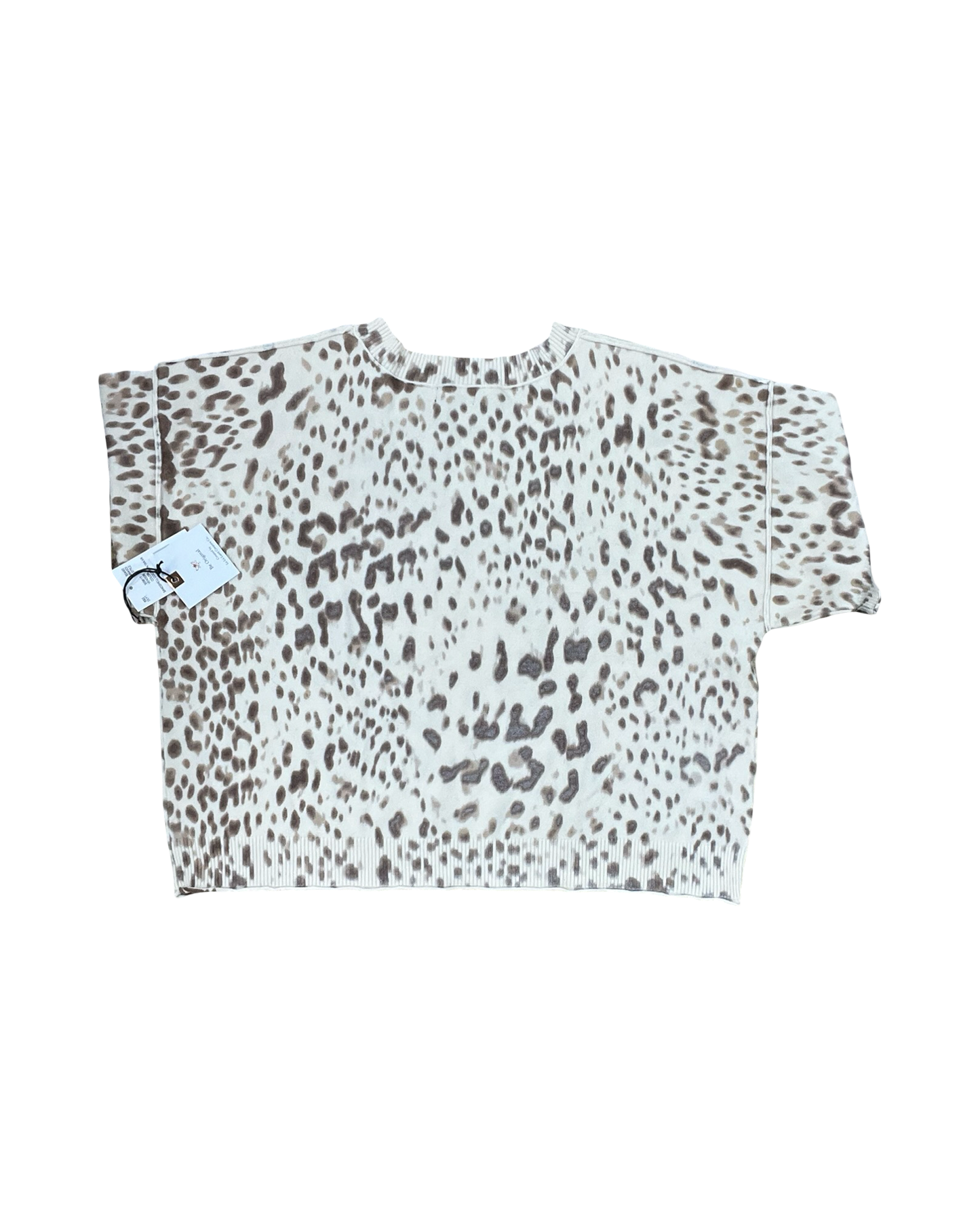 Top Ss By Originality In Brown & Cream, Size:L