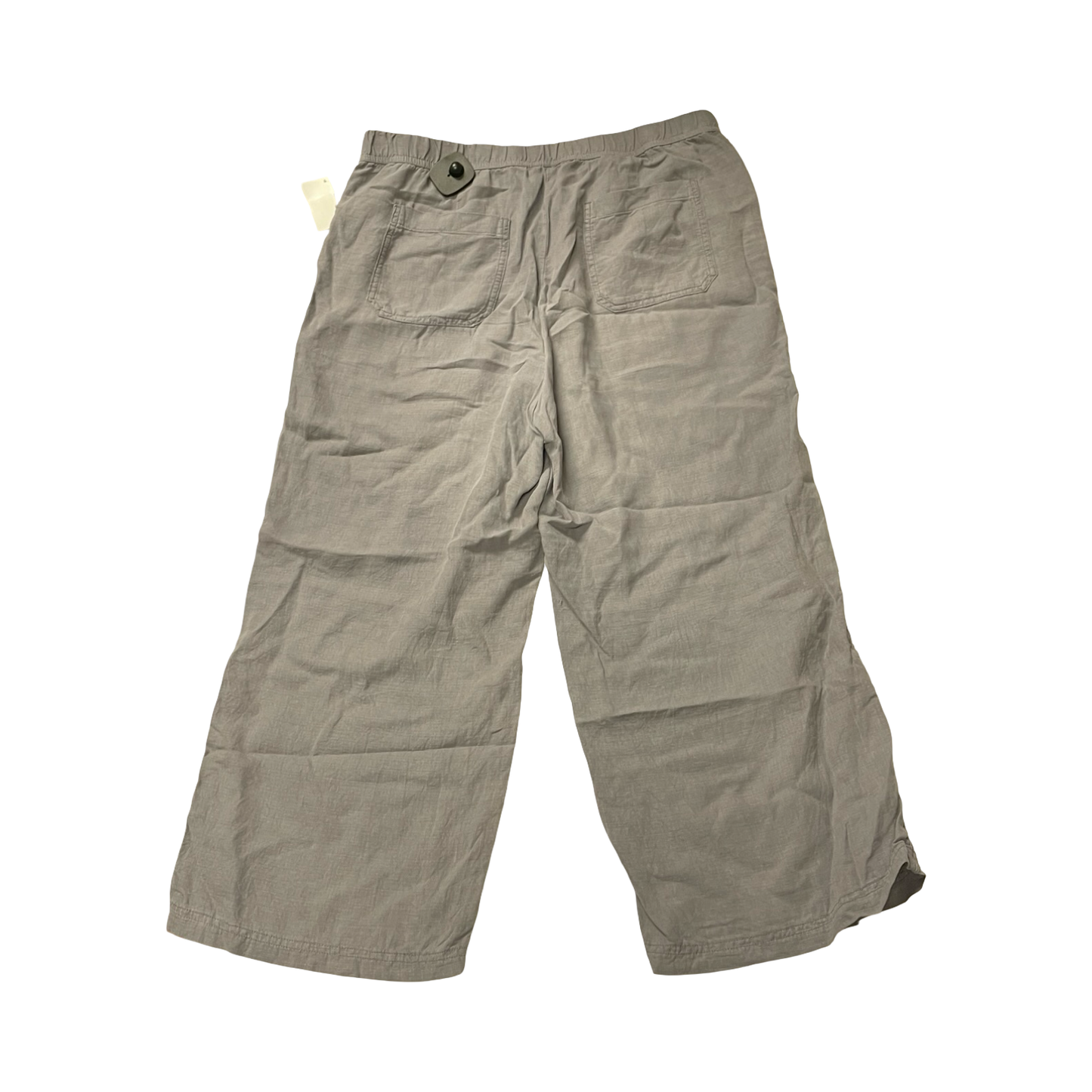 Pants Linen By Pure Jill In Grey, Size:M