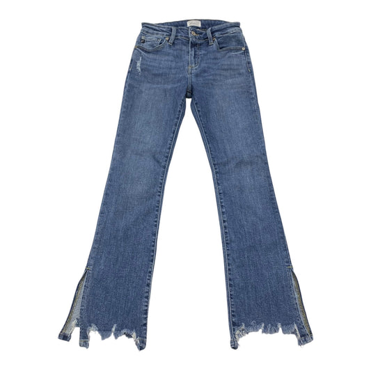 Jeans Straight By Kancan In Blue Denim, Size:0