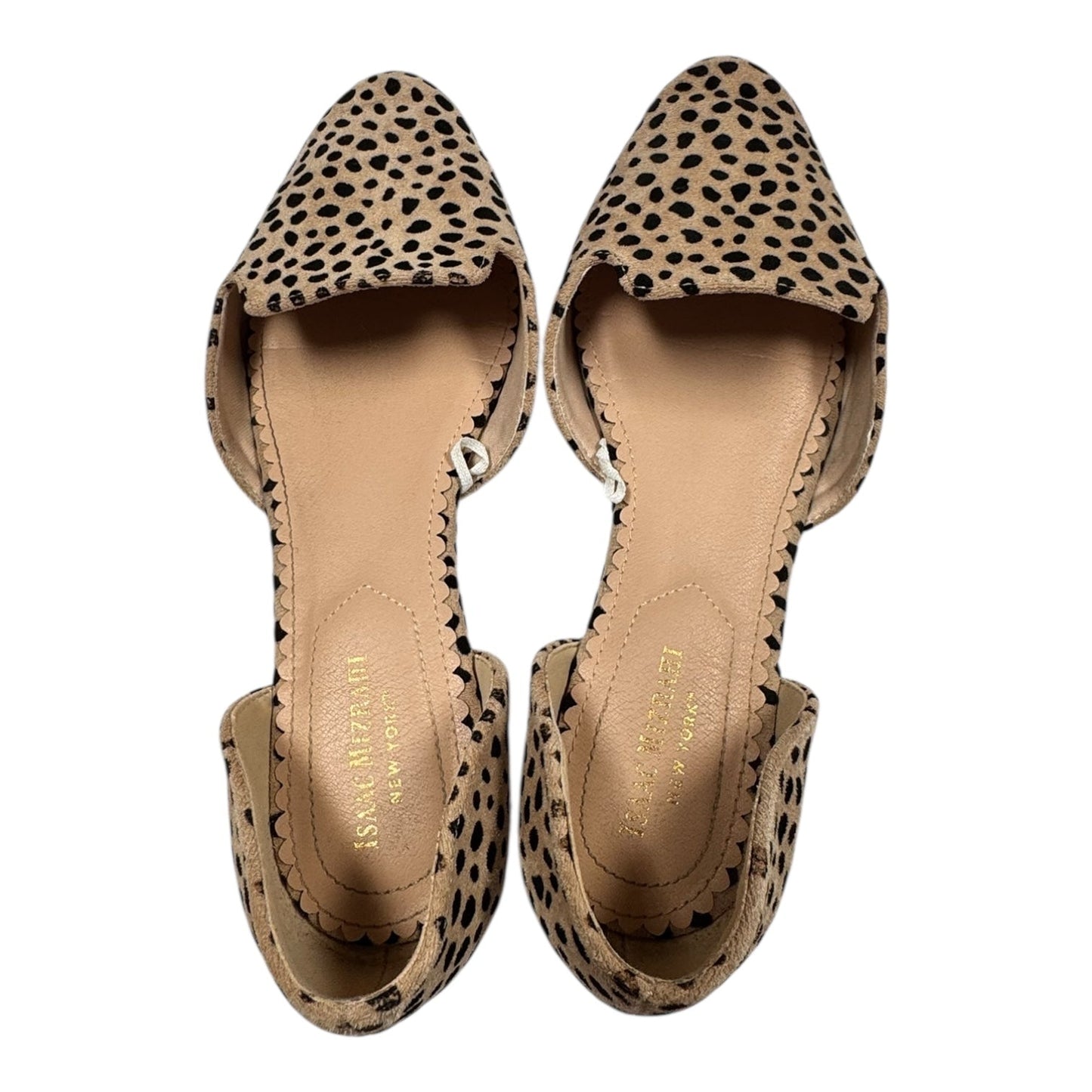 Shoes Flats By Isaac Mizrahi In Animal Print, Size:7.5