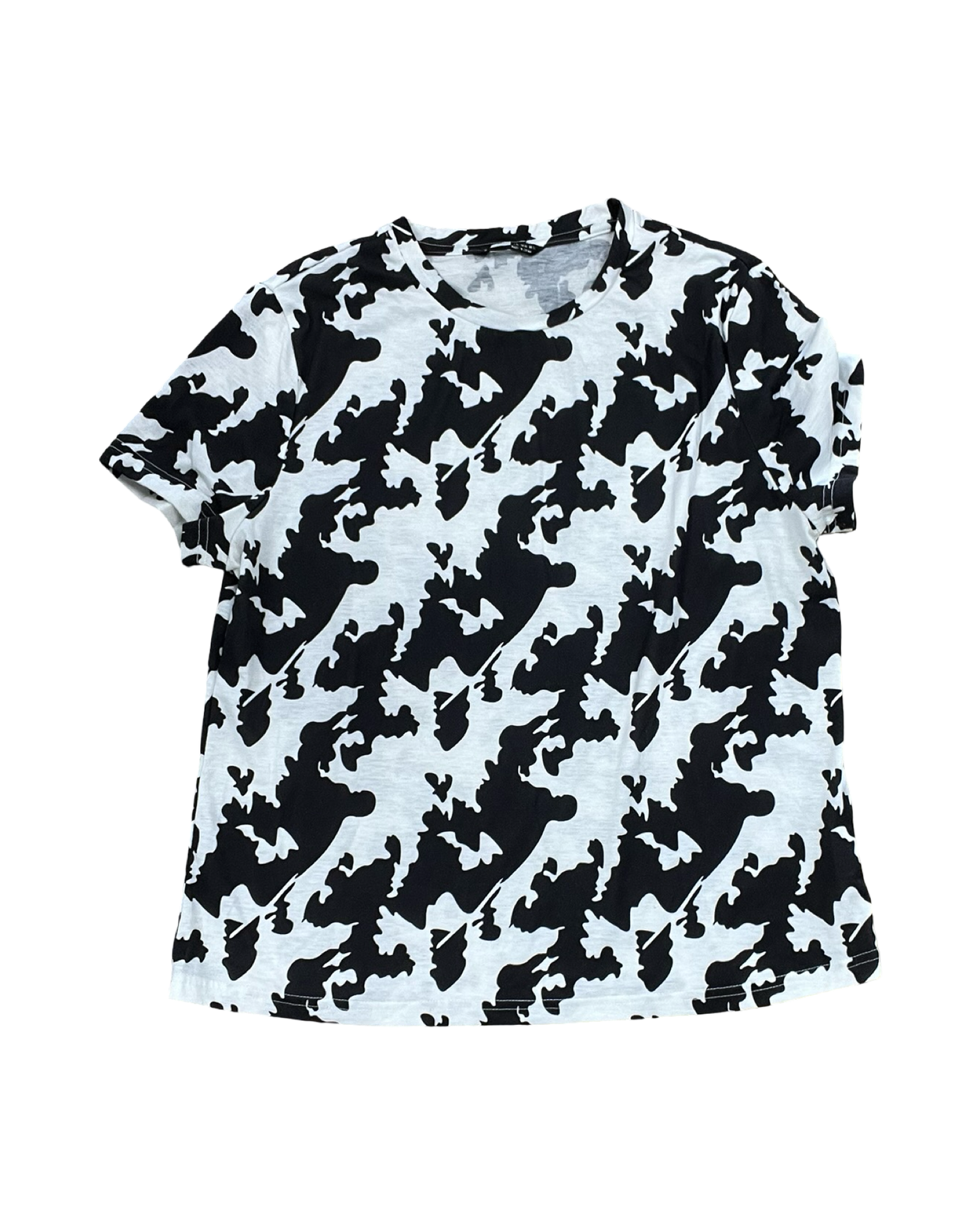 Top Ss By Shein In Black & White, Size:Xl