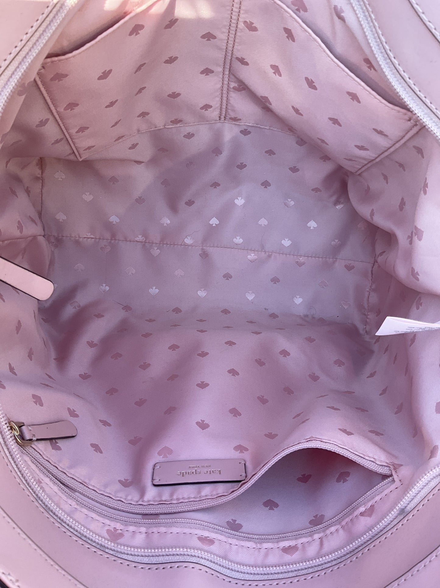 Tote Designer By Kate Spade In Pink, Size:Large