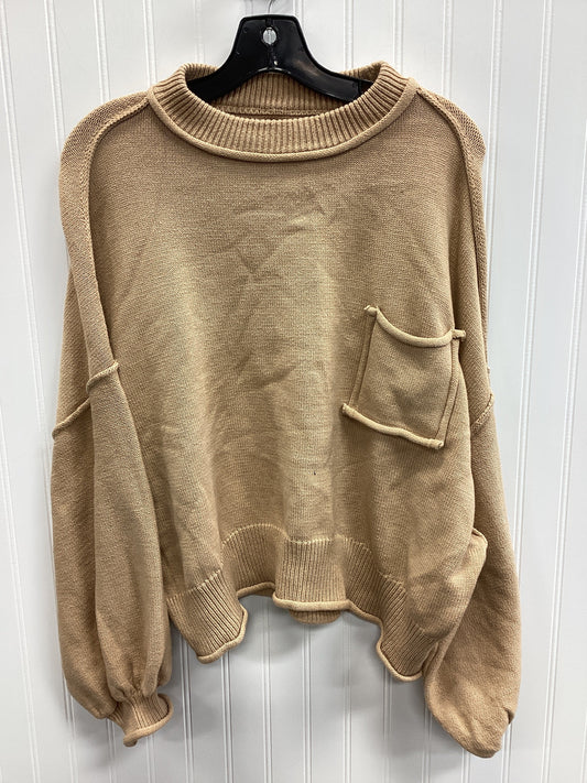 Top Ls By Pol In Tan, Size:L