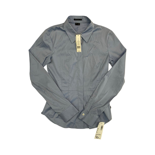 Top Ls By Theory In Blue, Size:Xsp