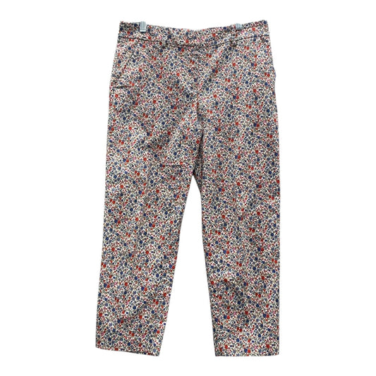 Pants Other By Loft In Red & White, Size:Sp