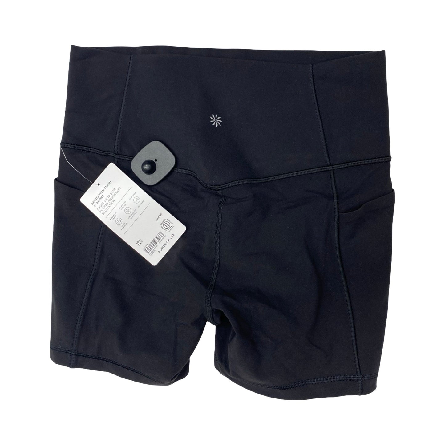 Athletic Shorts By Athleta In Black, Size:M