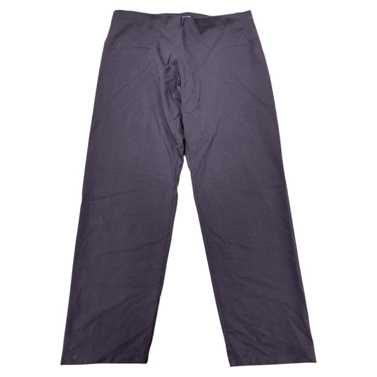 Pants Designer By Eileen Fisher In Brown, Size:Xl