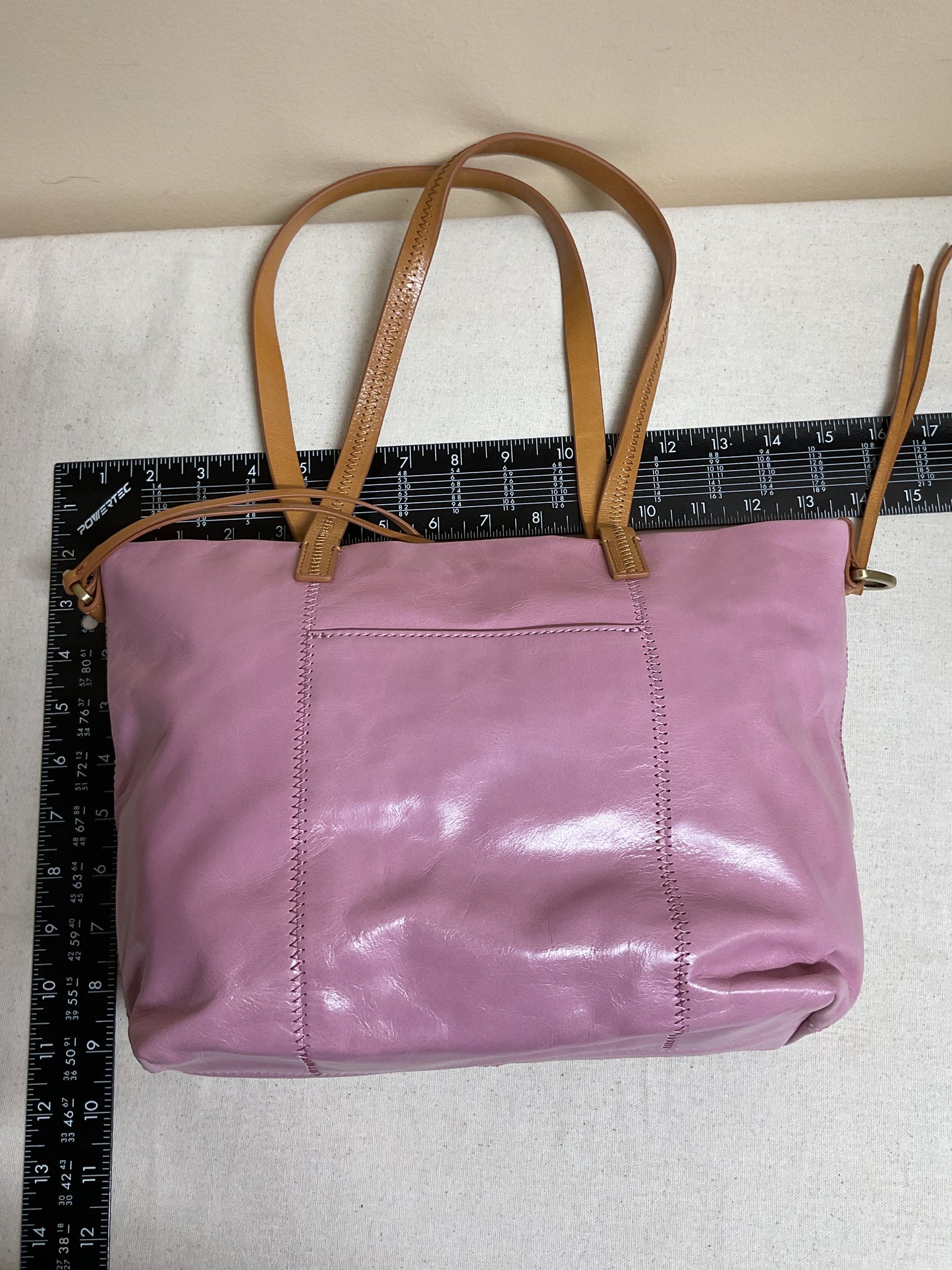 Handbag By Hobo Intl In Brown & Pink, Size:Medium
