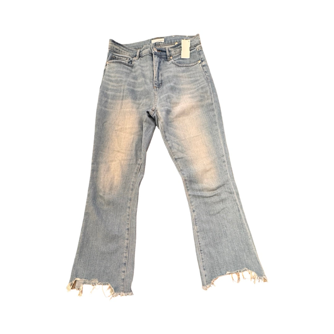 Jeans Boot Cut By Loft In Blue Denim, Size:6