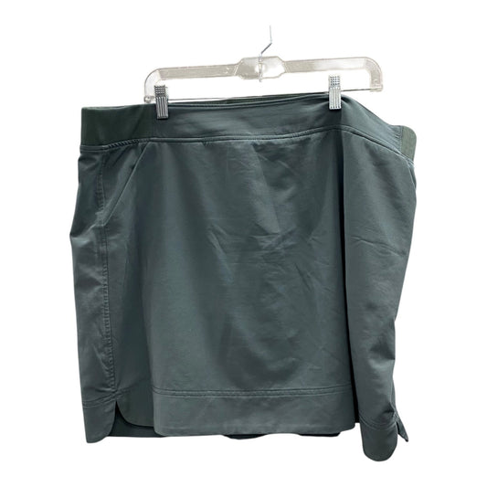 Athletic Skort By 32 Degrees In Green, Size:2X