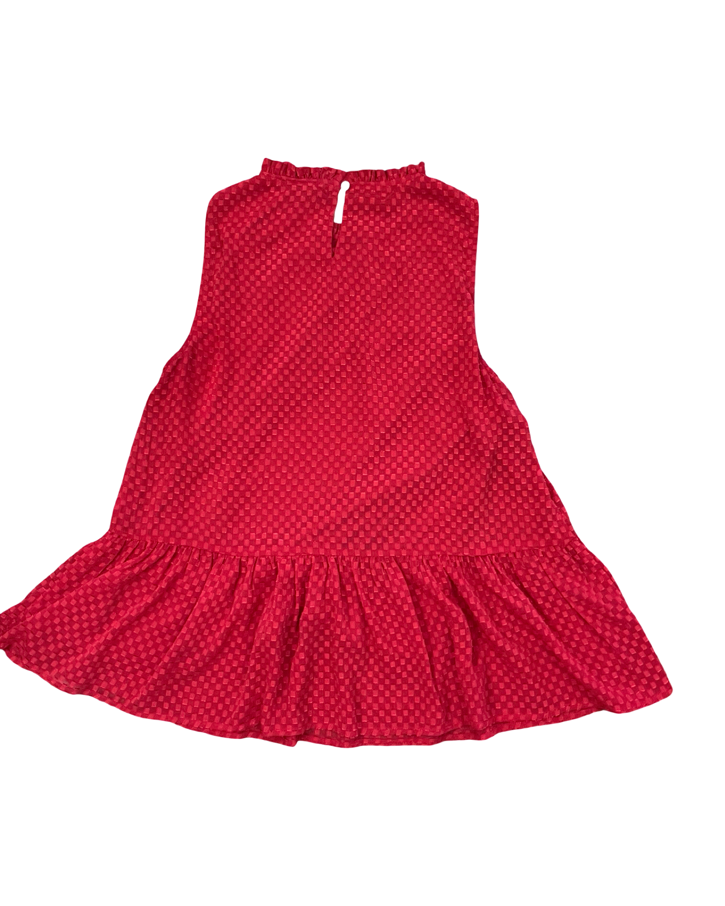 Top Sleeveless By Staccato In Red, Size:M