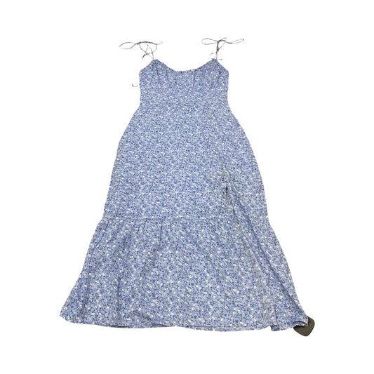 Dress Casual Maxi By Abercrombie And Fitch In Blue, Size:Xs