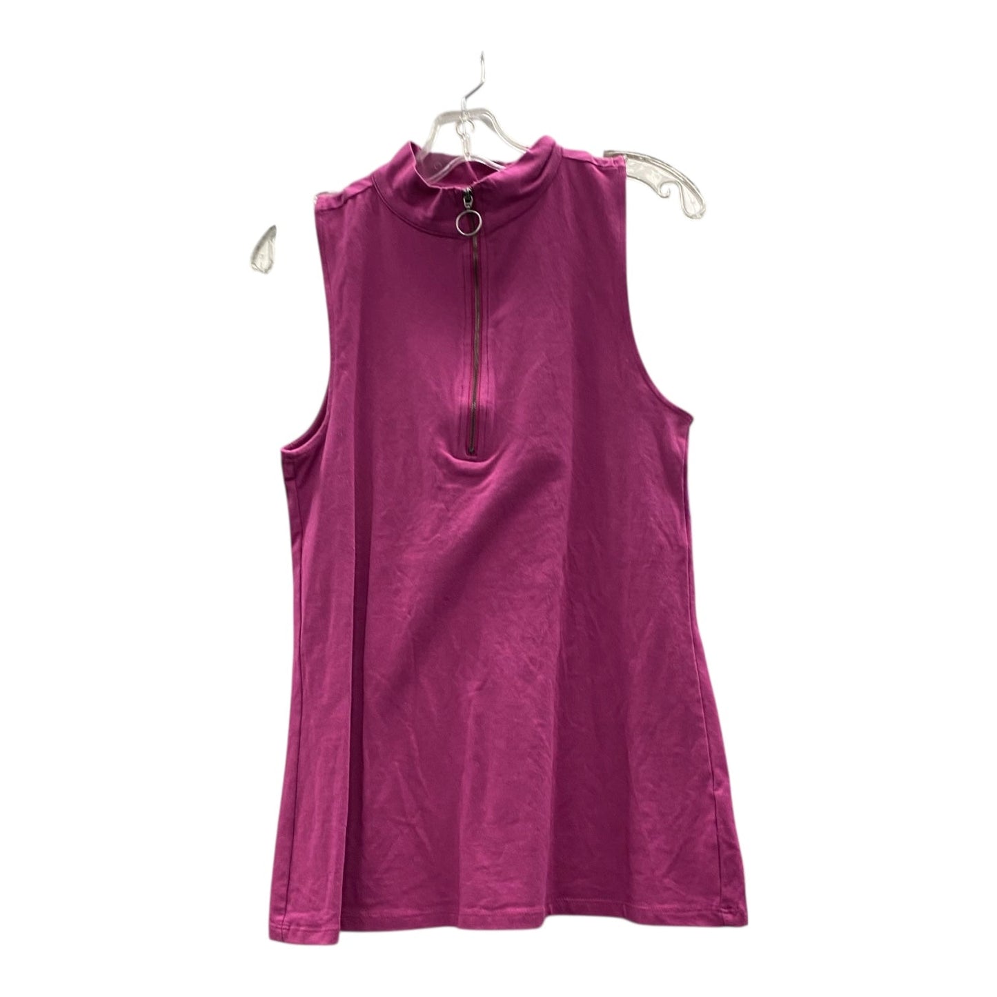 Top Sleeveless By Torrid In Pink, Size:M
