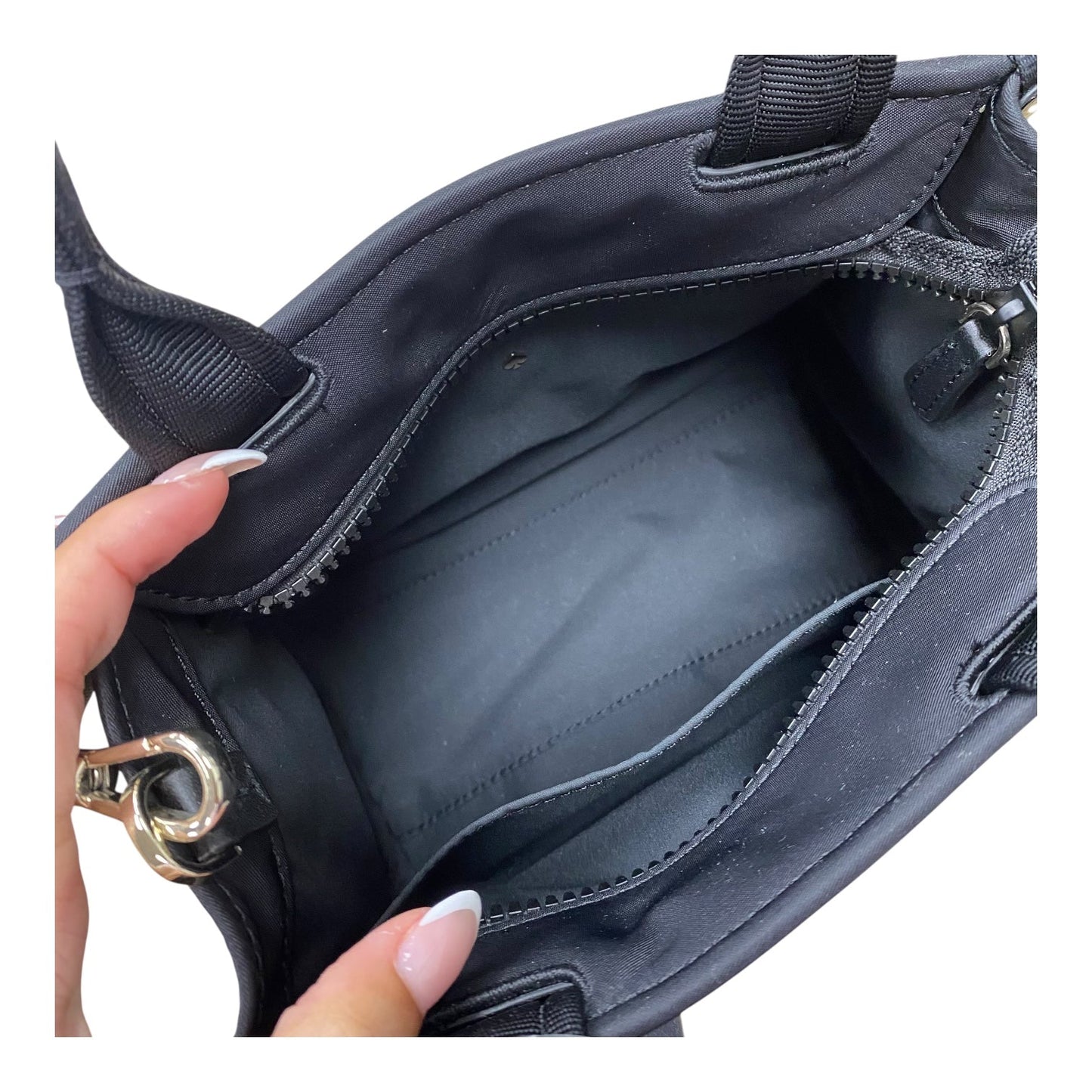 Handbag Designer By Kate Spade In Black, Size:Small