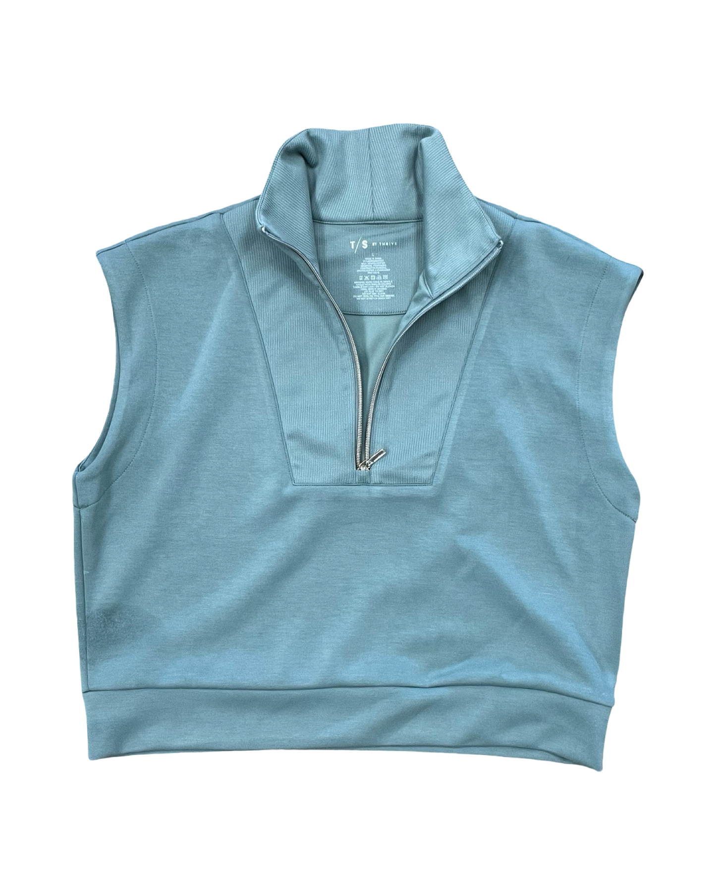 Athletic Top Ss By Clothes Mentor In Green, Size:L