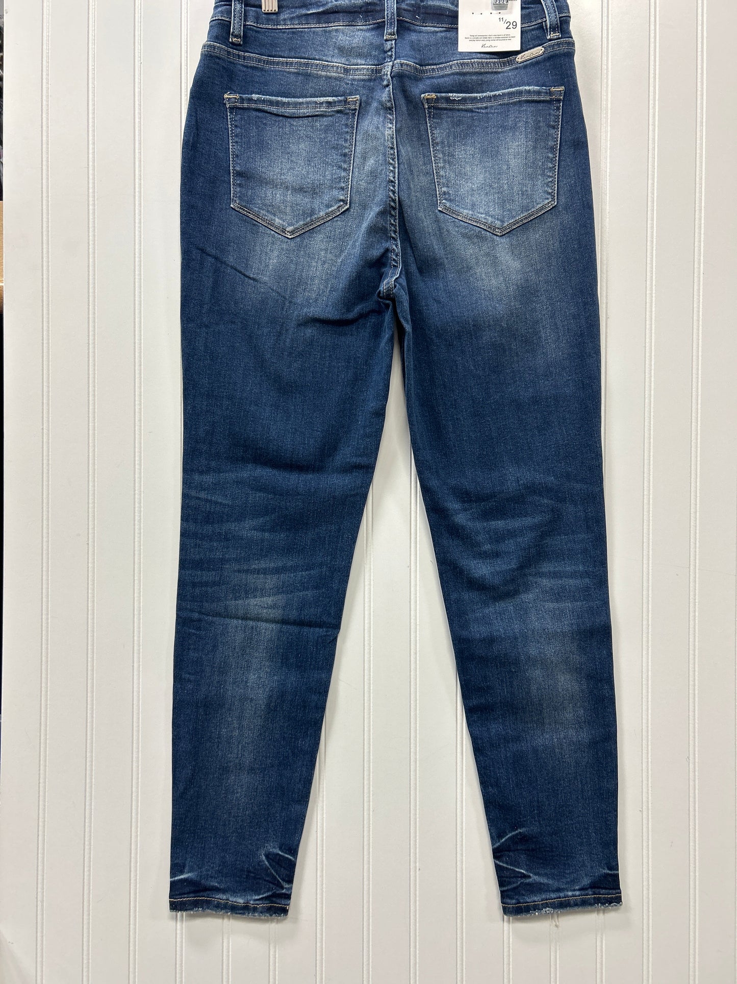 Jeans Skinny By Kancan In Blue Denim, Size:6