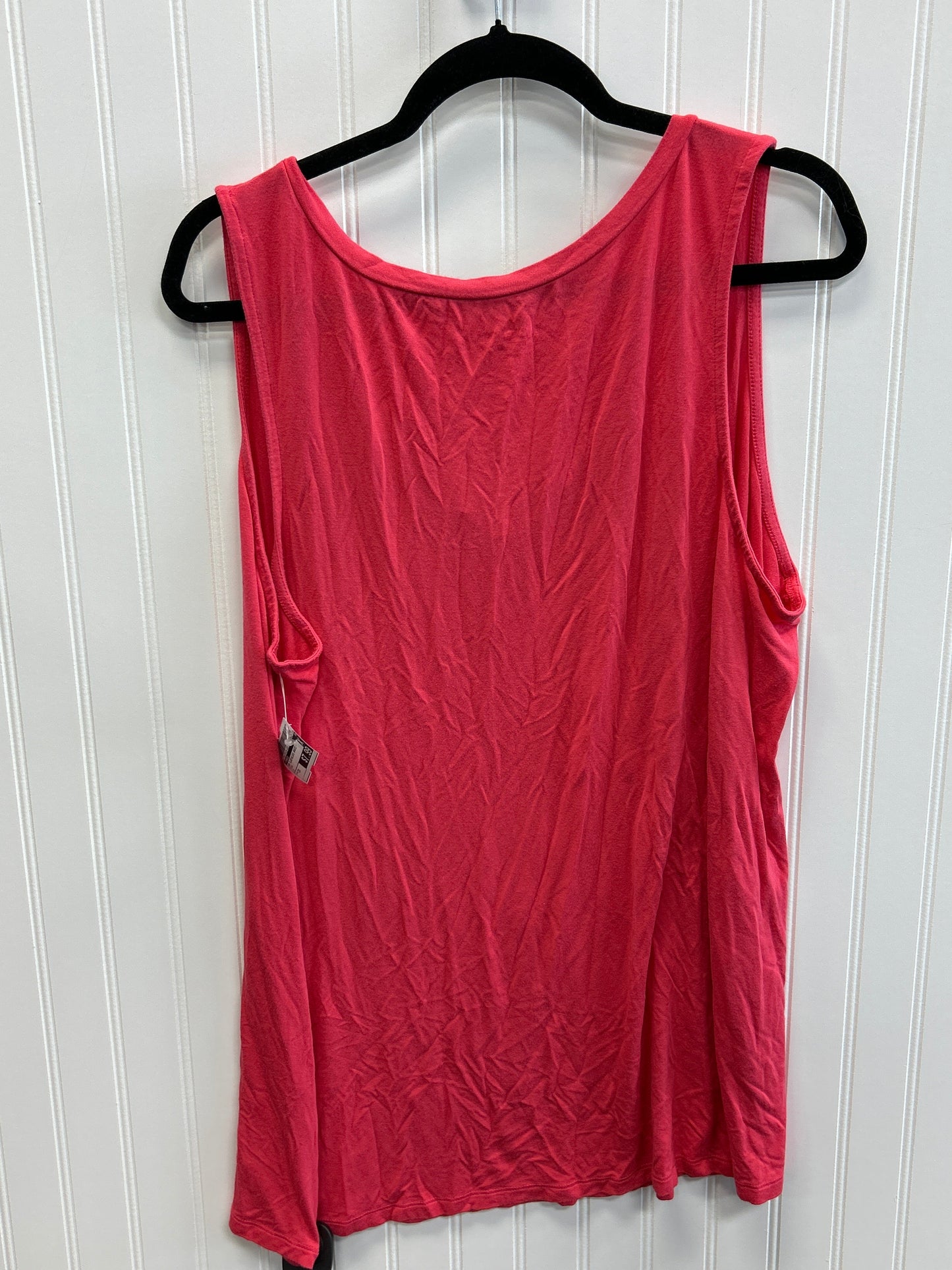 Top Sleeveless Basic By Torrid In Pink, Size:2X
