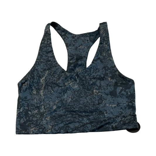 Athletic Bra By Zella In Blue & Grey, Size:M