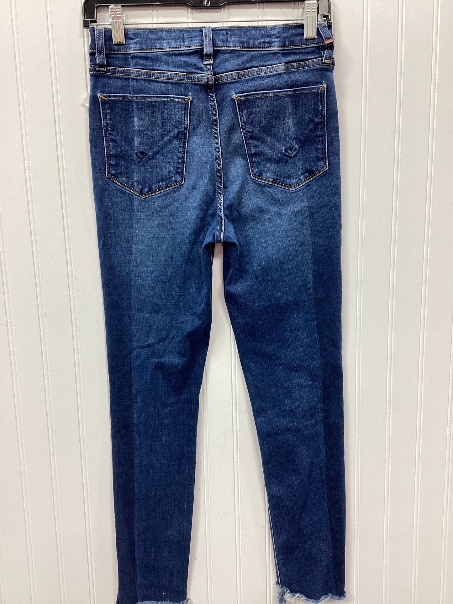 Jeans Skinny By Hudson In Blue Denim, Size:6
