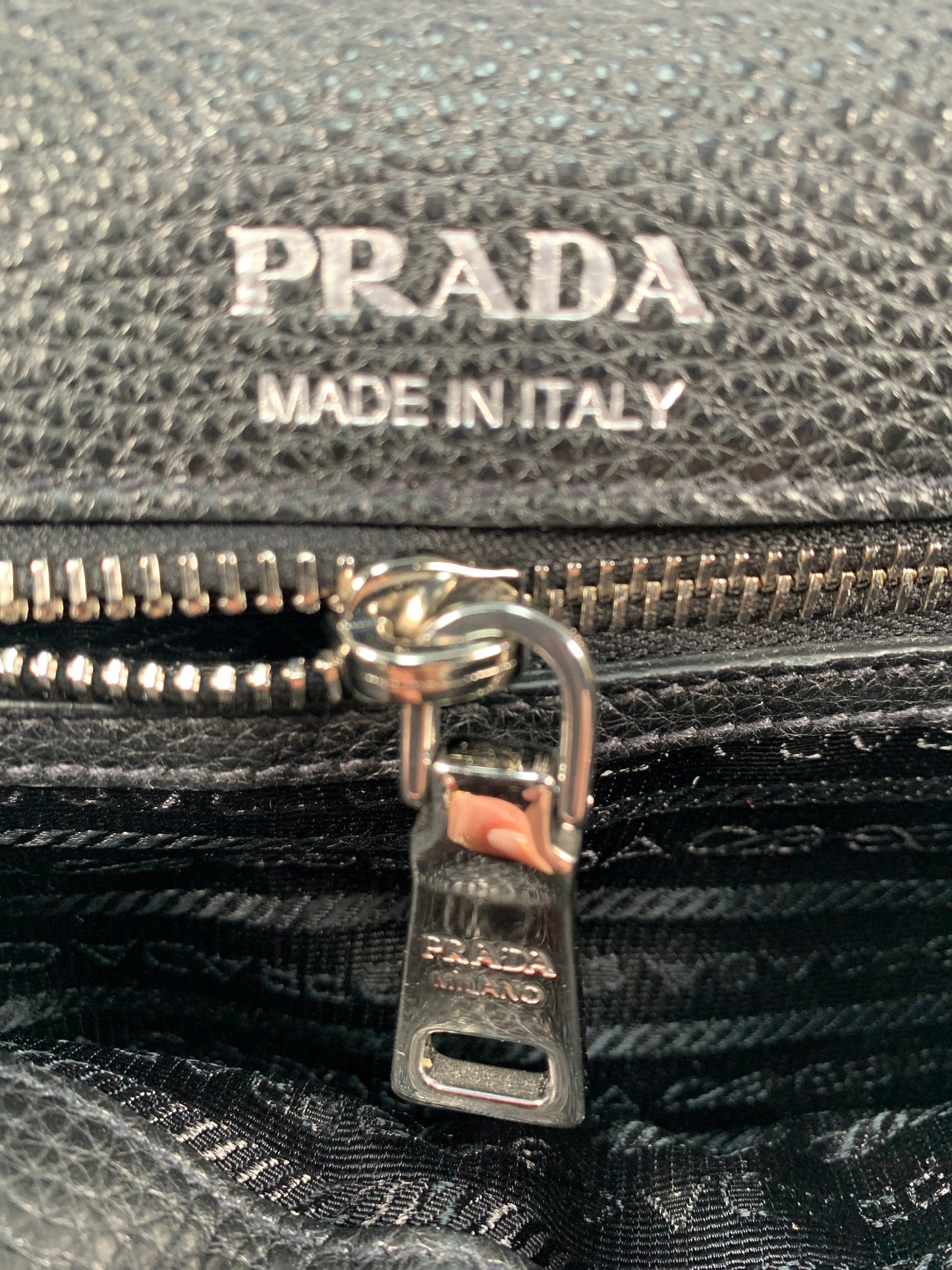 Crossbody Luxury Designer By Prada, Size: Medium