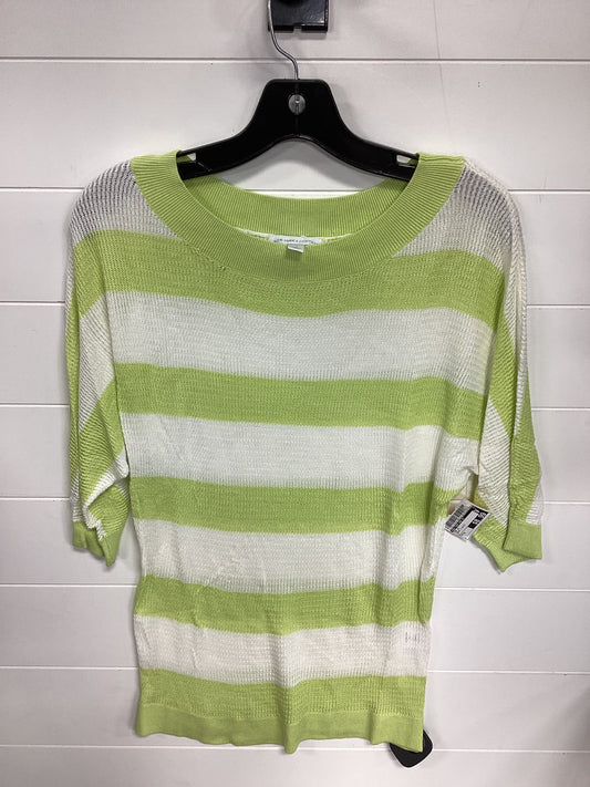 Top Ss By New York And Co In Green & White, Size:M